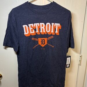 Detroit Graphic Short Sleeve Tee - Navy Blue